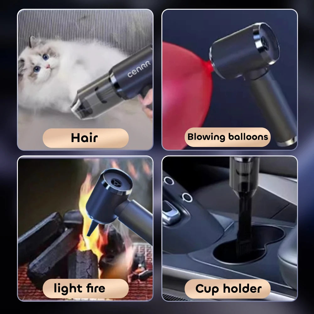 CENRR 210000PA Car Vacuum Cleaner High Suction Wireless Vacuum Cleaner Cordless Vacuum Cleaner for Car Cleaning Machine