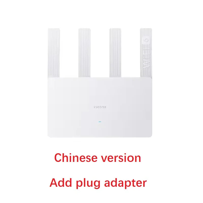 Xiaomi Router AX3000E WiFi 6 3000Mbps Dual-Band Gigabit Qualcomm Chip Dual WAN Ports 256MB Large Memory Mesh Networking CN