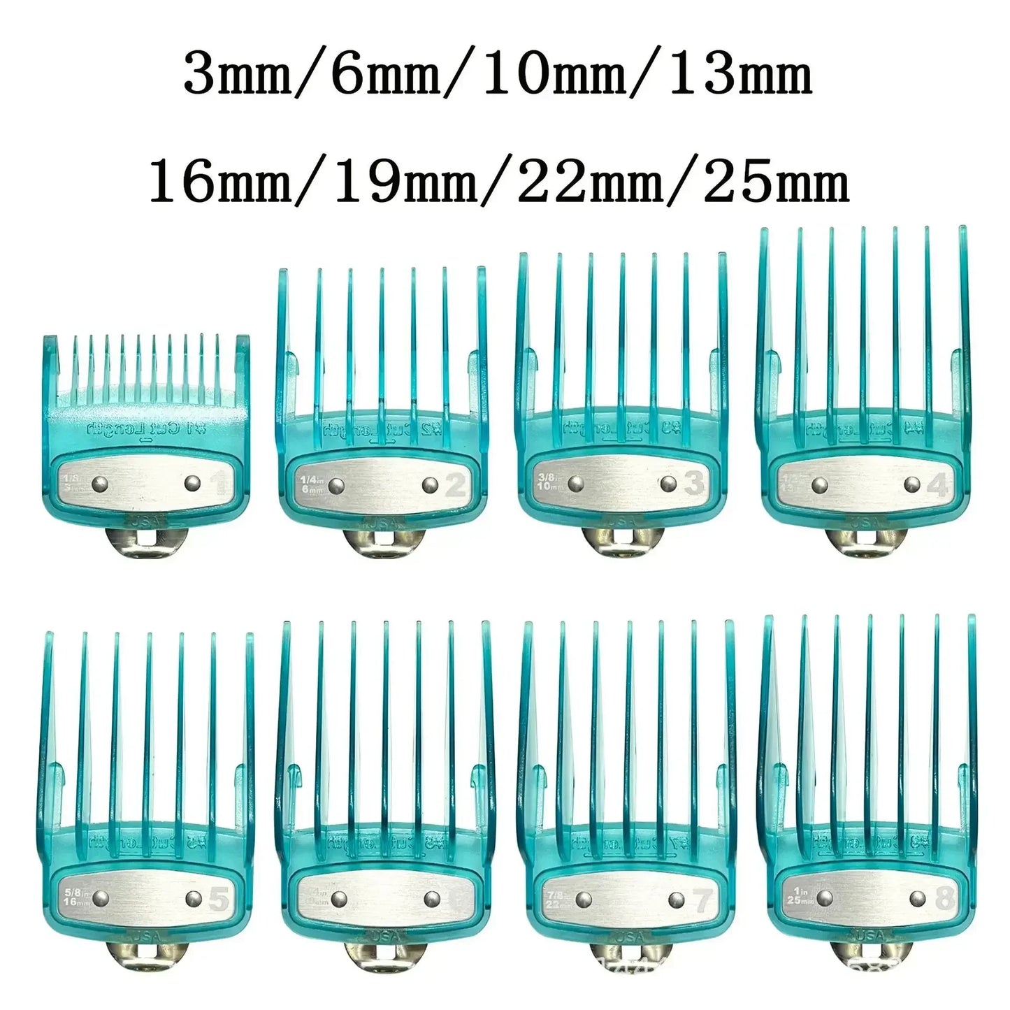 Professional Hair Clipper Limit Guide Comb For Wahl Trimmer Universal Cutting Guide Comb Haircut Tools Hair Clipper Limit Comb