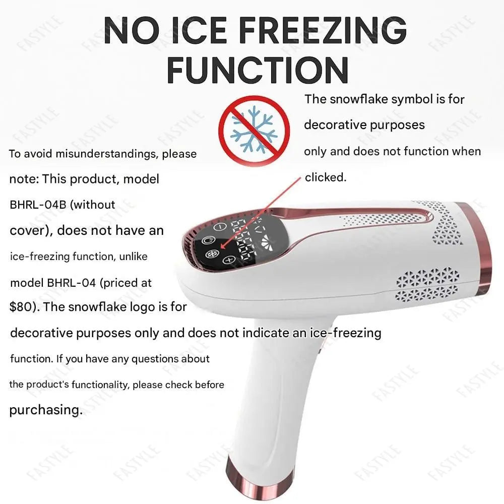 10  Beauty Care IPL Hair Removal Device 990000 Flashes Painless Permanent for Women Face Body Bikini LED Display Home Use