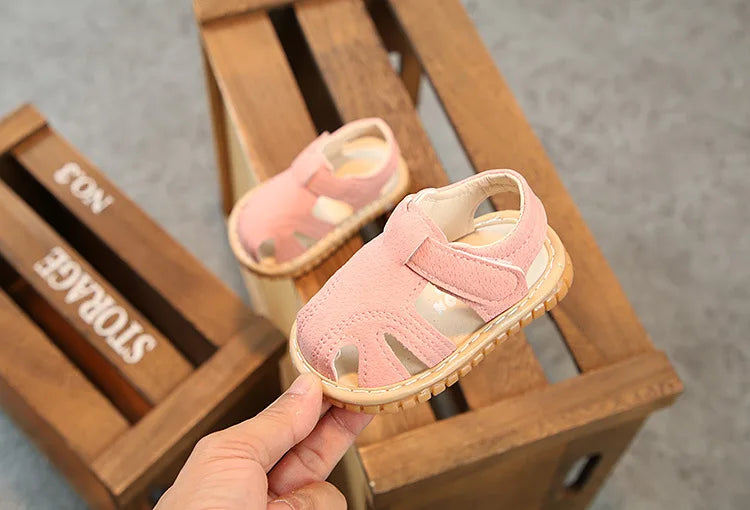 Toddler Walking Shoes Minimalist Children Babies Sandals Lightweight Kids Casual Footwear Girls Boys Non-slip Soft Bottom Shoes