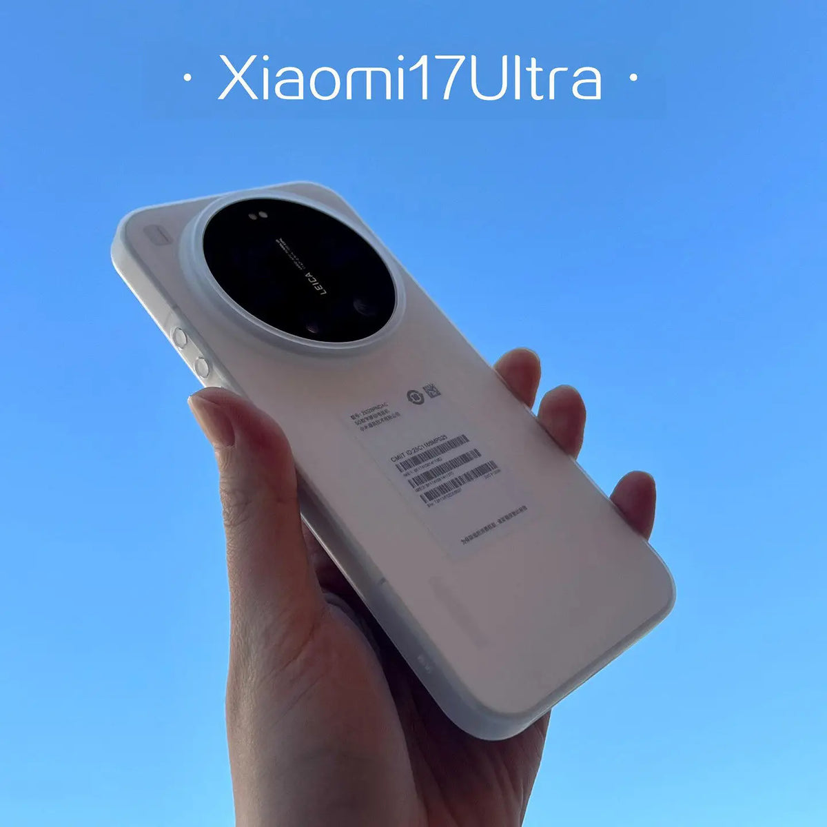 For Xiaomi 17 Ultra Case Deluxe Matte Raster PC Back Cover For Xiaomi MI 17 Ultra Transparent Shockproof Bumper MI17Ultra Funda