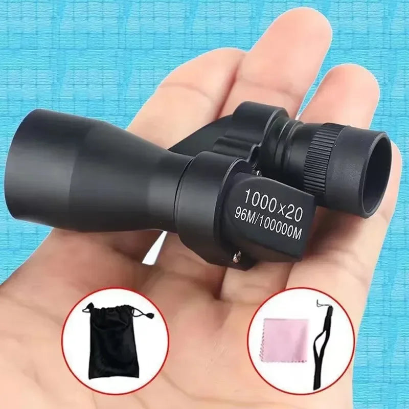 Portable Mini Monocular Telescope 1000x20 High Magnification for Outdoor Hunting Camping Fishing Zoom