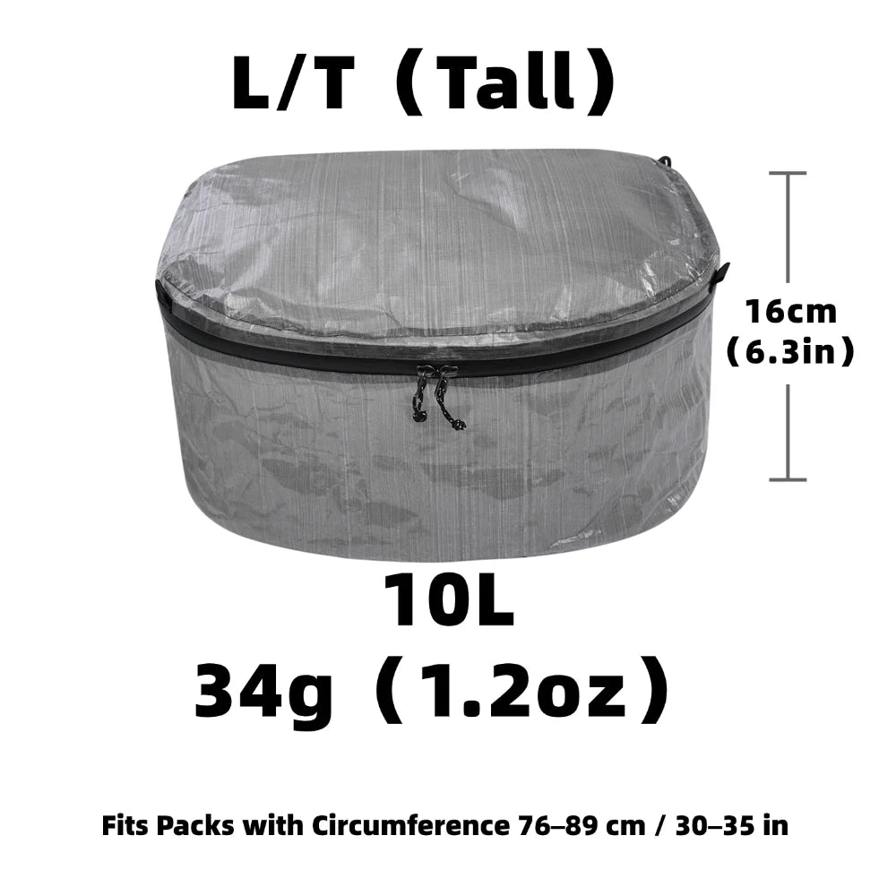 [HODR] STASHLITE Packing Pods Ultralight Dyneema™ 1.6 oz Waterproof Stuff Sack – Cuben Fiber DCF Organizer Pouch for Backpacking