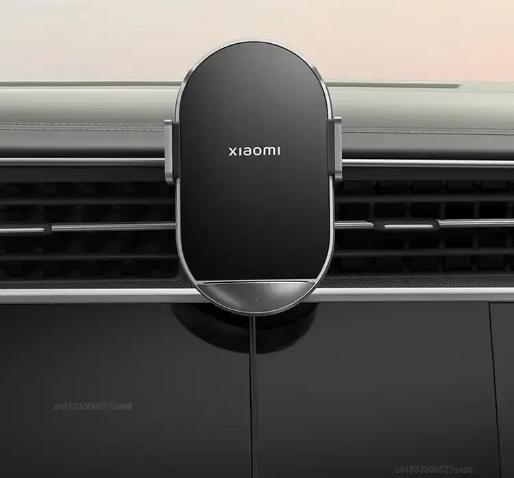 Xiaomi 50W Wireless Car Charger Set Smart Fast Quick Charging Auto Accessories Support Power-Off Car Mount Induction Charging