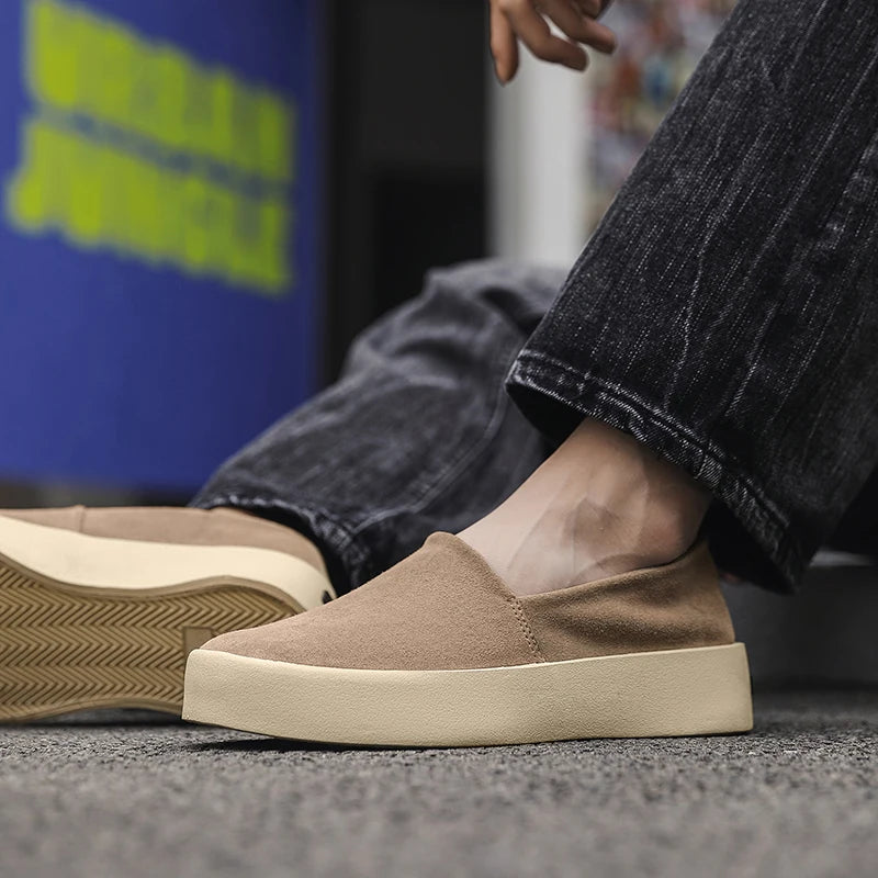 Luxury Brand Men's Loafers Slip-On Comfortable Casual Shoes Breathable Soft Sole Driving Moccasin Classic Male Walking Shoes