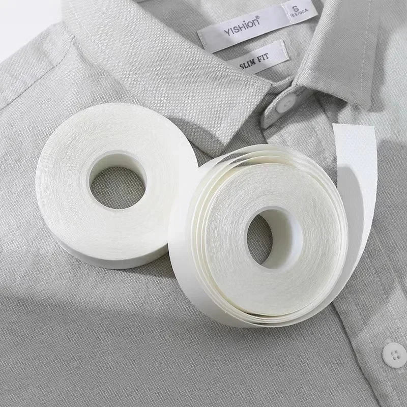 Disposable Self-Adhesive Collar Sticker Women Absorbent Anti-dirt T-shirt Collar Stickers Protector Neck Liner Pads Accessories