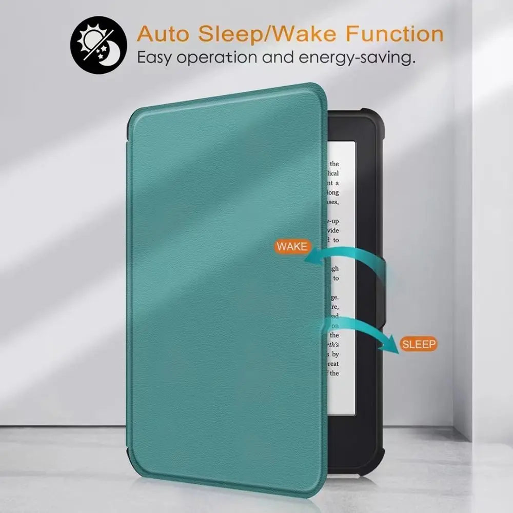 For KoBo Clara HD 2018 Smart Folio Cover 6 inch E-book Reader Case N249 Funda Shockproof Protective Shell Auto Sleep/Wake