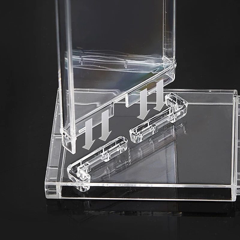 3-Layer Acrylic Cosmetics Rack: Eyeshadow/Blush Tray + Desktop Sundries/Toys Organizer