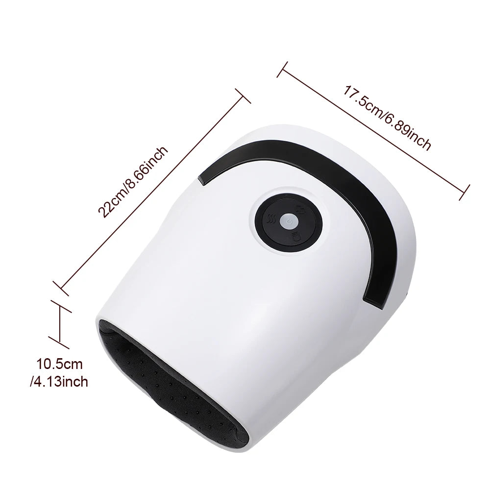 Electric Hand Massager Air Bag 3 Modes Hot Compress Kneading Hand Massage Machine Promote Finger Blood Circulation Relax Hands