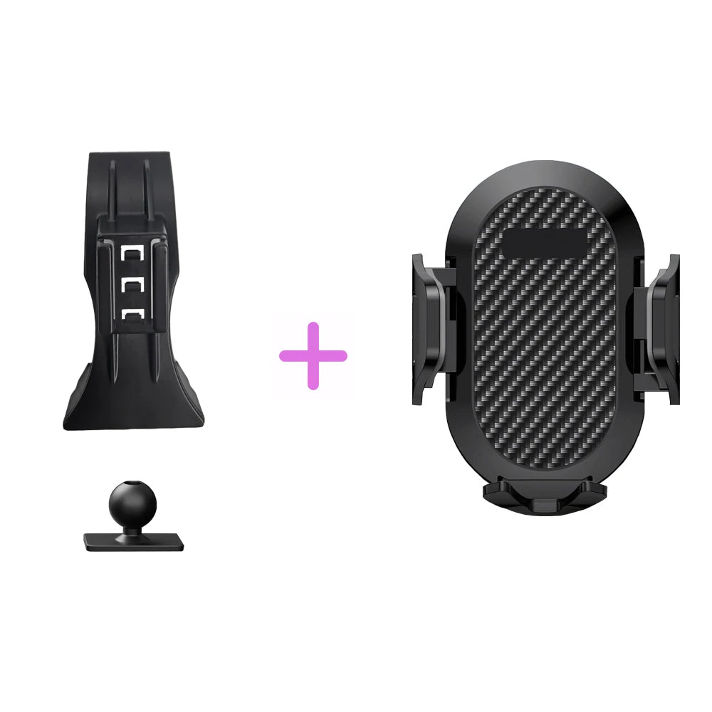 For Ford Mustang 2015-2018 2019 2020 2021 Car Phone Holder Wireless Charging Bracket Base Gravity Stand Phone Mount Accessories