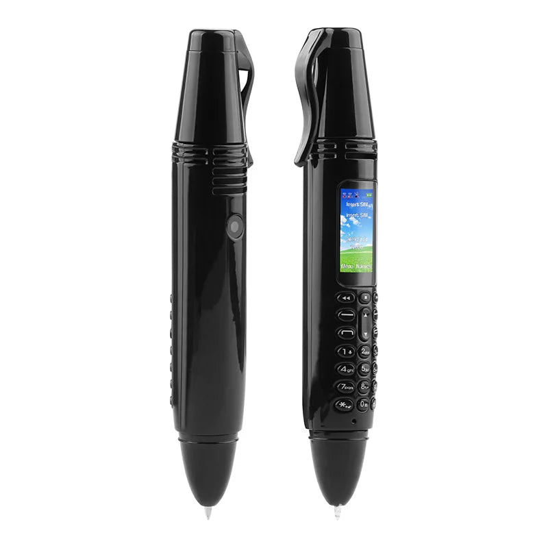 Funny Cute Phone With Pen Function Two Sim Magic Voice BT Dial Special Shape Mini Mobile Phone FM Camera 2G GSM Cheap Portable