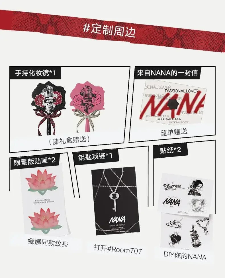 Passional Lover Makeup Cosmetics Set Foundation+eyeshadow+lipstick Long-lasting Moisturizing Waterproof for Women Beauty Makeup