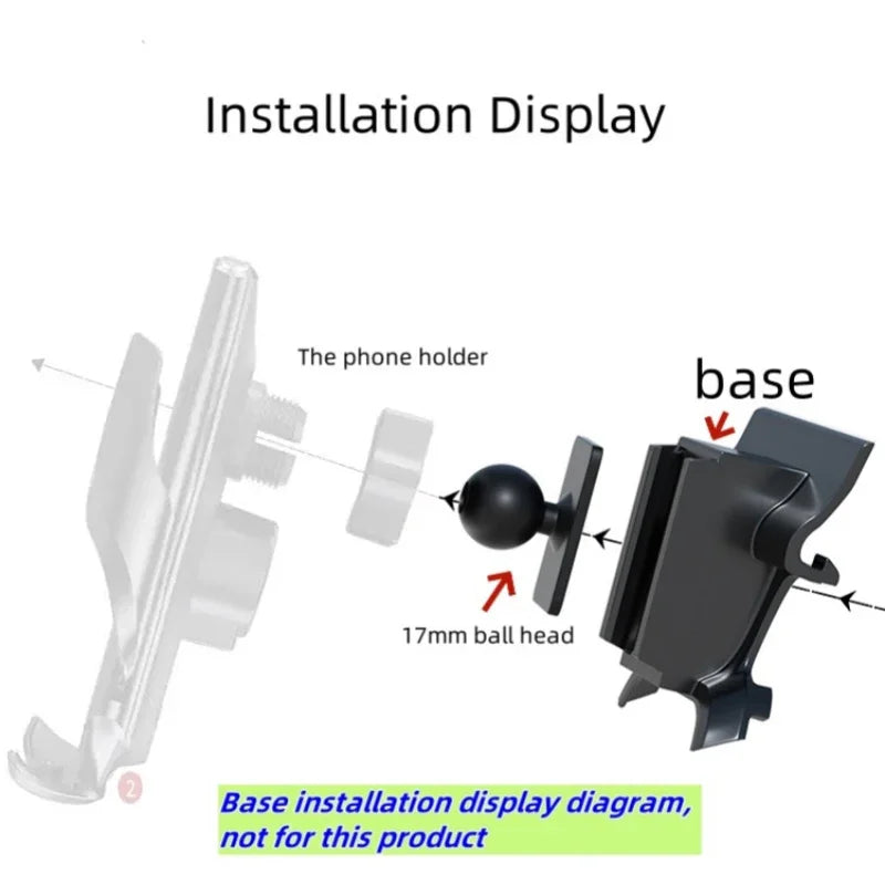 For Mazda 2 Hatchback Mazda 2 2015-2018 2019 2020 Car Phone Holder Screen Fixed Bracket Wireless Charging Car Mobile Phone Mount