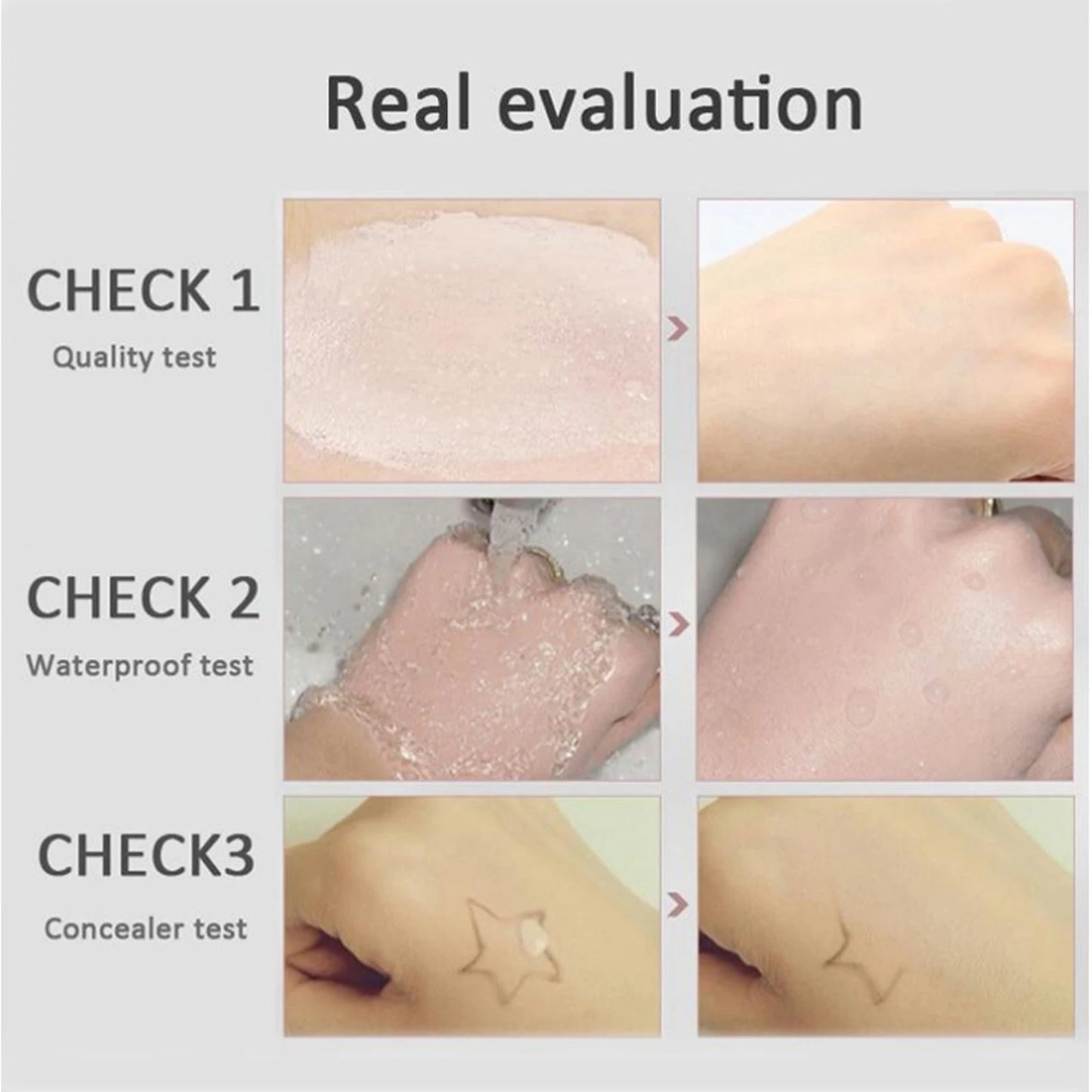 Color Changing Foundation Serum for Natural Glow Lightweight Full Coverage Long Moisturizing Finish 30ml Sensitive Skin Friendly