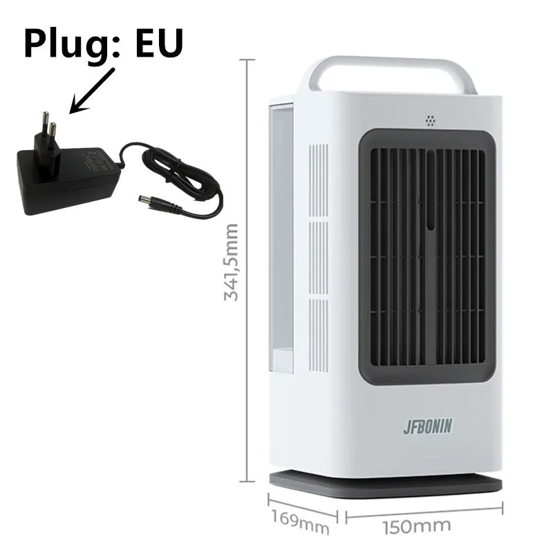 2026 Portable Air Conditioner Fan Smart Touch Control Timer Multi-Functional Air Cooler for Home Office Use