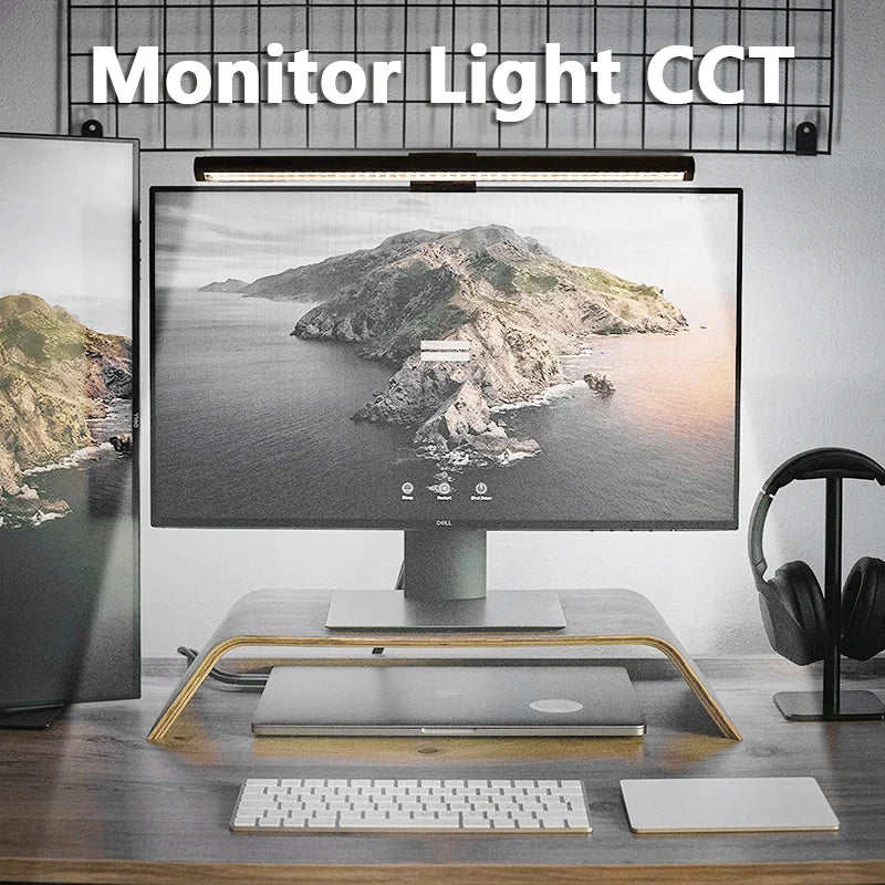 RGB CCT Led Monitor Light Bar for Computer Gaming Lights Bar Monitor Screen Hanging Lighting USB Dimmable Desk Lamp Atmosphere