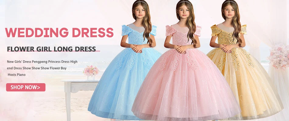 2025 new Girl's Unicorn Dress 1-10 Year Old Children's Flower Cake Princess Dress Carnival Halloween Performance Clothing