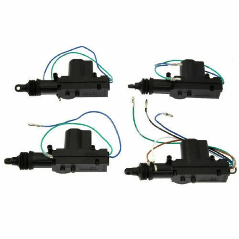 Car Intelligent Alarm Keyless Entry System Engine Security Protection Remote Start Stop Button 4 Door Car Power Locks Actuator