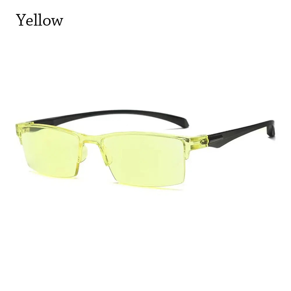 New Anti Blue Ray Reading Glasses Smart Automatic Zoom Presbyopia Eyeglass Autofocus Power +1.0~ +7.0 Half-Rim Computer Eyewear