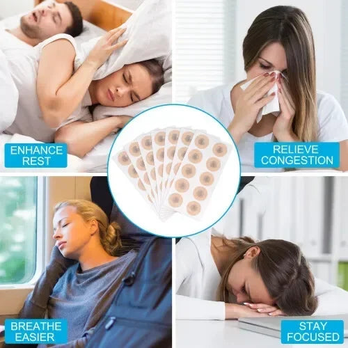 Magnetic Nasal Strips Refill Replacement Pack for Adults, Snore Relief Supply, Enhance Nasal Airflow, Help Reduce Snoring & Enjoy Restful Night Sleep