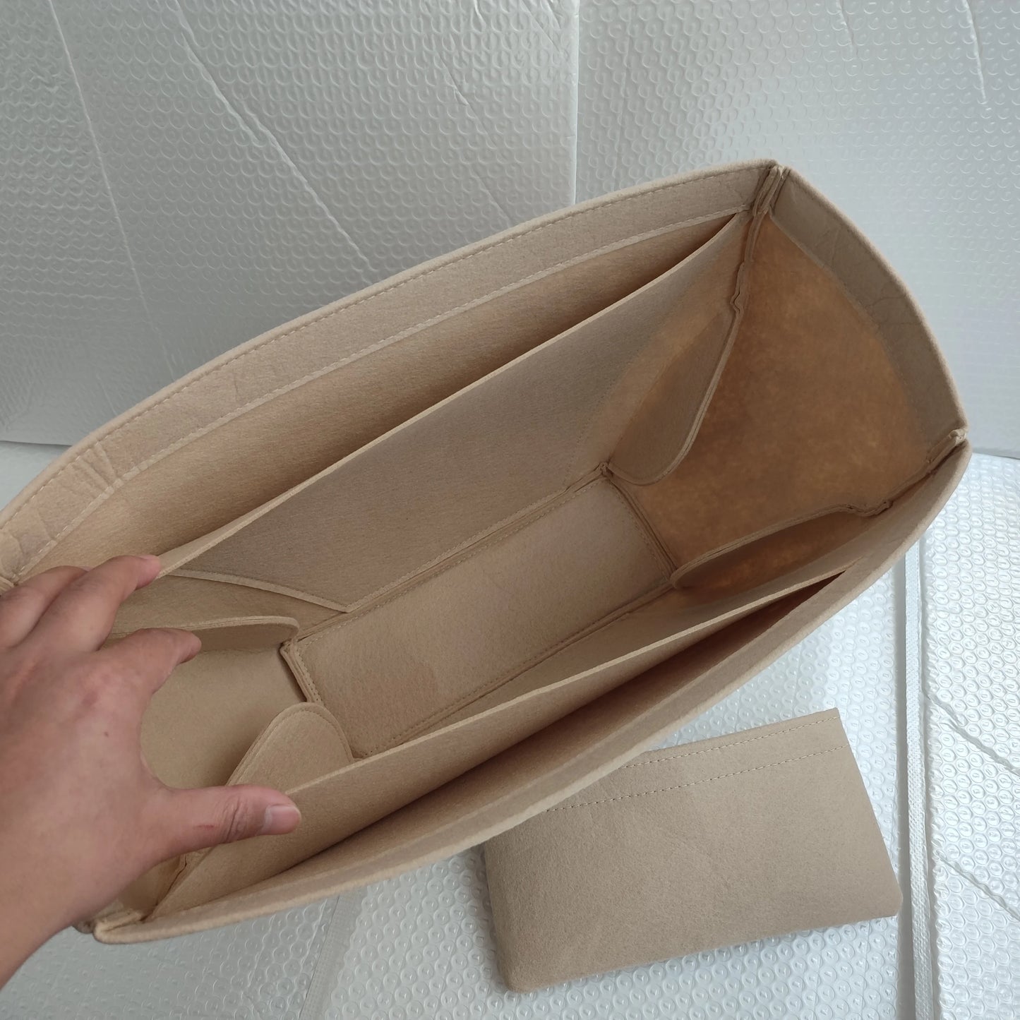 Inner Liner Purse Fit For Cyme Mini Tote , Insert Organizer For Cyme Tote Bag ,Lining Storage Pouch And Organization