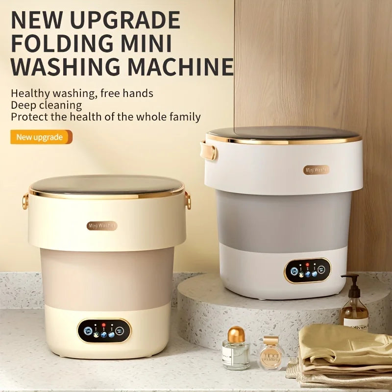 Portable Small Washing Dryer Machine Collapsible Washer Apartment Travel Socks Underwear Panties Washing Machine
