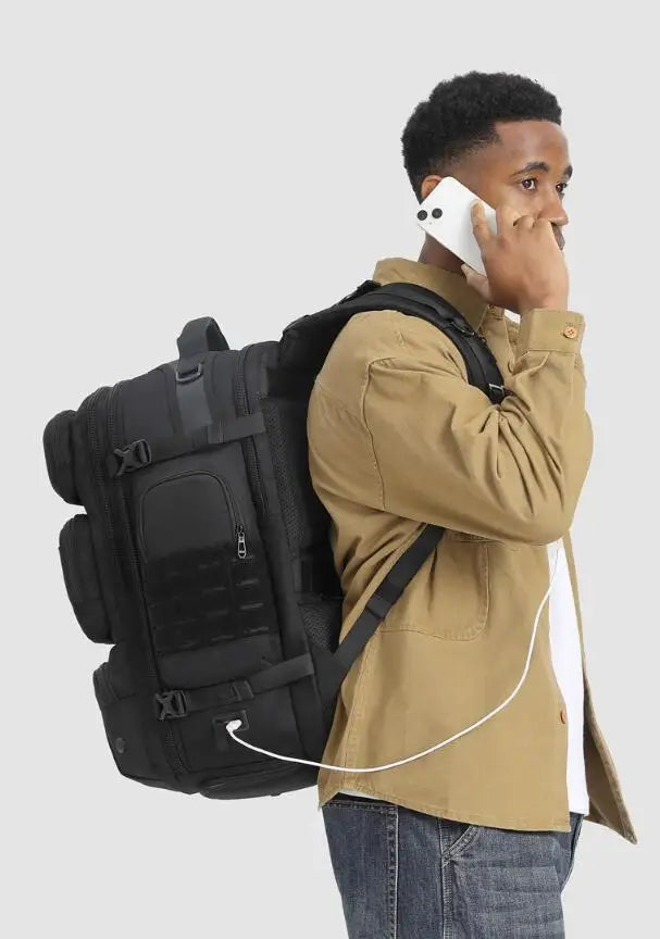 Men Travel Laptop Backpack for Men Women Large Capacity Carry on Backpack Sports Gym Bag with Shoe Compartment Travel Laptop Bag