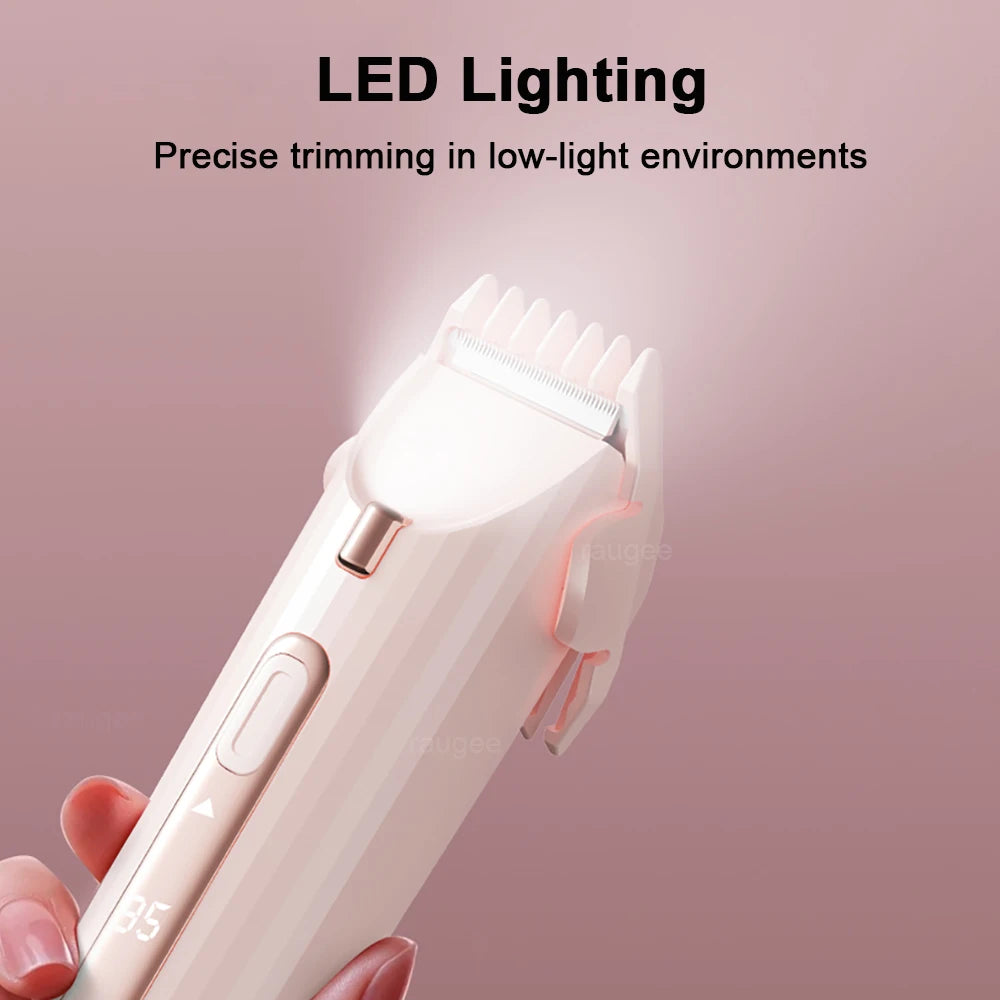 Electric Hair Shaver 2 in 1 Dual-Head Women Razor Body Bikini Hair Remover USB Rechargeable Painless Legs Underarm Hair Trimmer