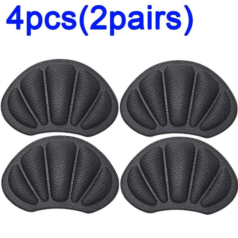 12pcs Foot Care Self-Adhesive Heel Protector Sticker Insoles for Sport Running Shoes Pad Adjustable Heel Liner Pain Relief pads