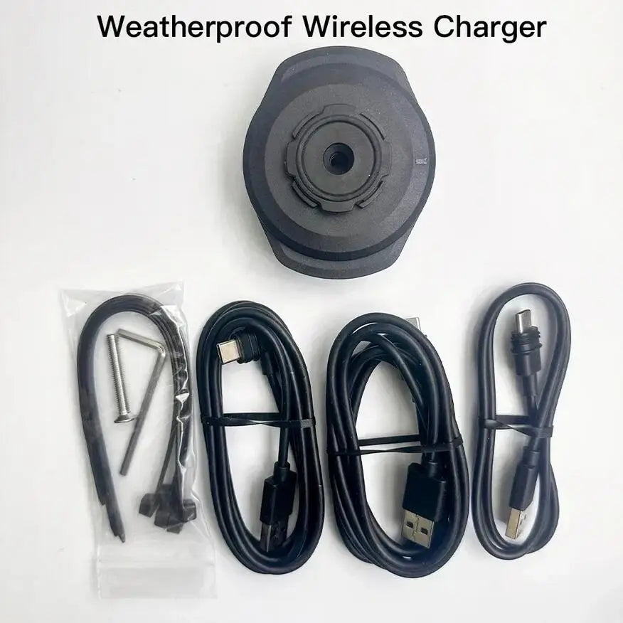 Motorcycle Mount Wireless Charger