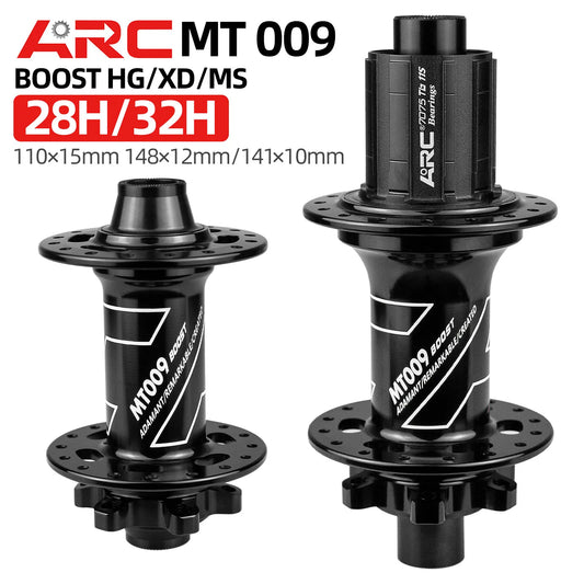 ARC MT009 BOOST MTB rear hub	Bicycle Hub 6 Pawls 15x110 10x141 12x148 32H Bike Wheel Hub HG XD MS for K7 8 9 10 11 12 Speed