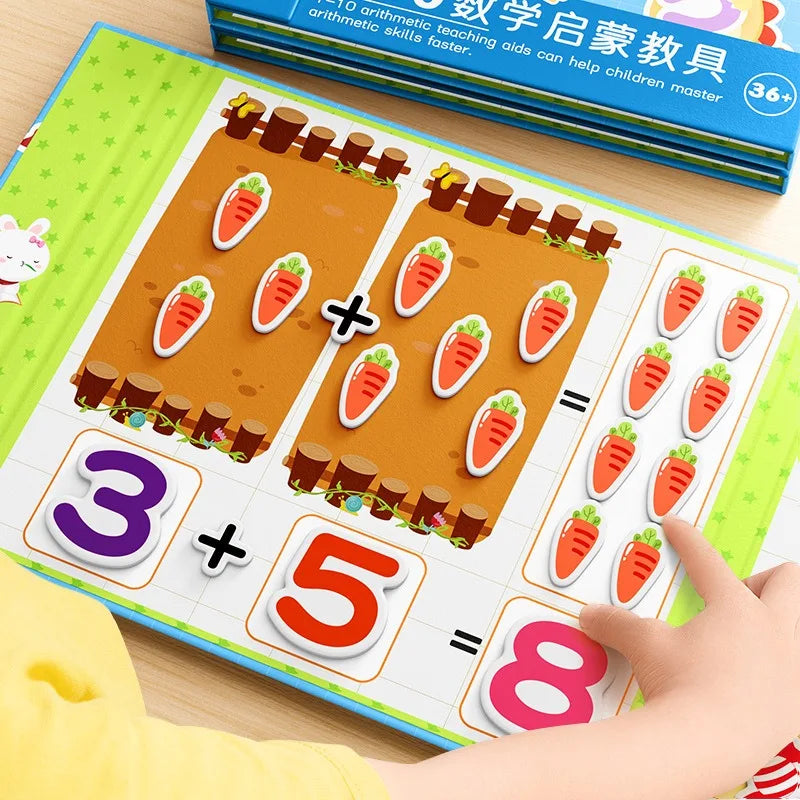 Teaching Aids Number Decomposition Toys Math Enlightenment Addition and Subtraction Children's Arithmetic Puzzle Tools