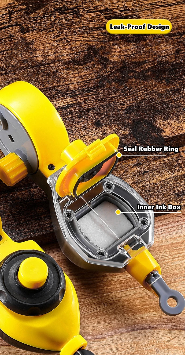 Construction Measuring Tools Ink Marker Duct Woodworking Chalk Ink Drawing Line Marker Carpenter Tools Wood Scriber Nylon Wire