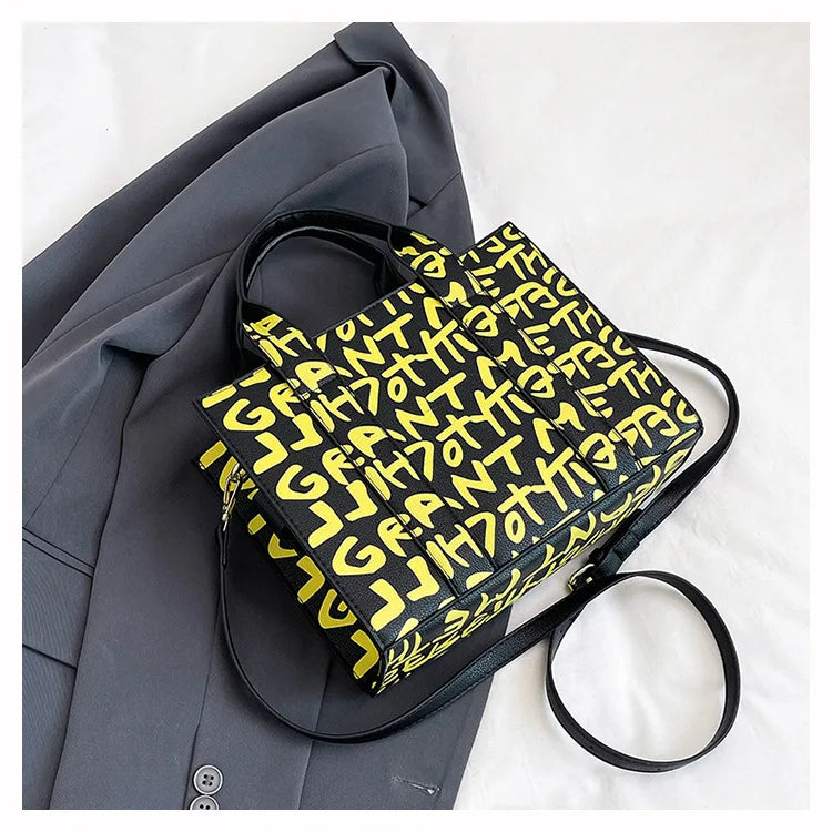 PU Leather Casual Crossbody Bags for Women Ladies Luxury Designer Tote Handbag Female Large Capacity Travel Shoulder Bag Sac