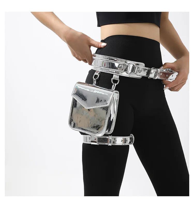 Belt Bag Mini Bag Waist Bag Leg Bag Sports Fitness Running Bag With Yoga Pants Headset Lipstick Bag Fanny Pack Purse Waist Pack