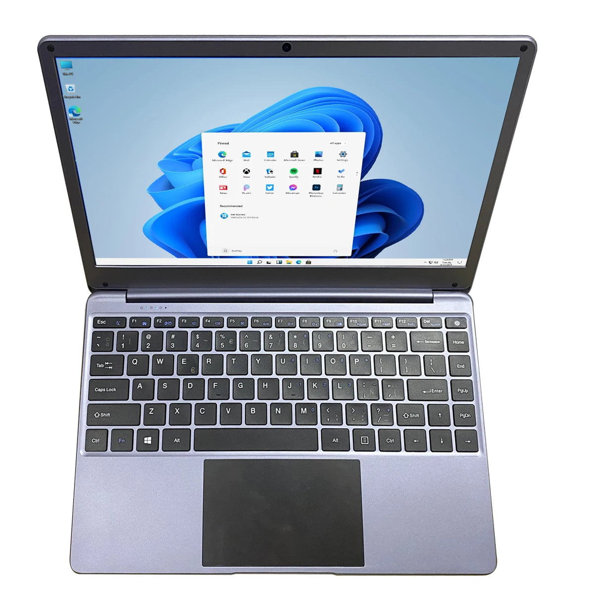 CRELANDER 14 Inch Laptop Intel Celeron N4020 IPS Screen 8GB RAM 128GB SSD Windows 11 Notebook 5G WIFi Mini PC Laptops Computer