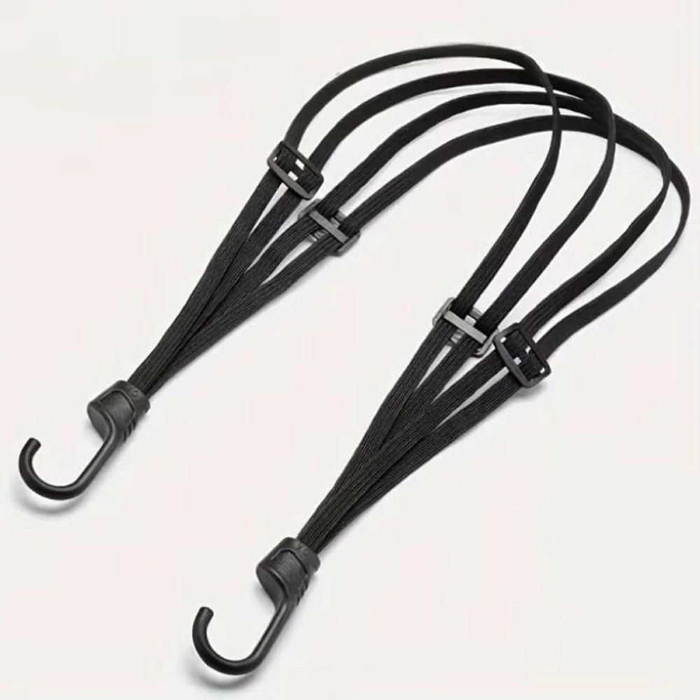 2Pcs Travel Straps Outdoor Cycling Straps Bicycle Rear Seat Luggage Straps Portable Luggage Binding Straps S004100