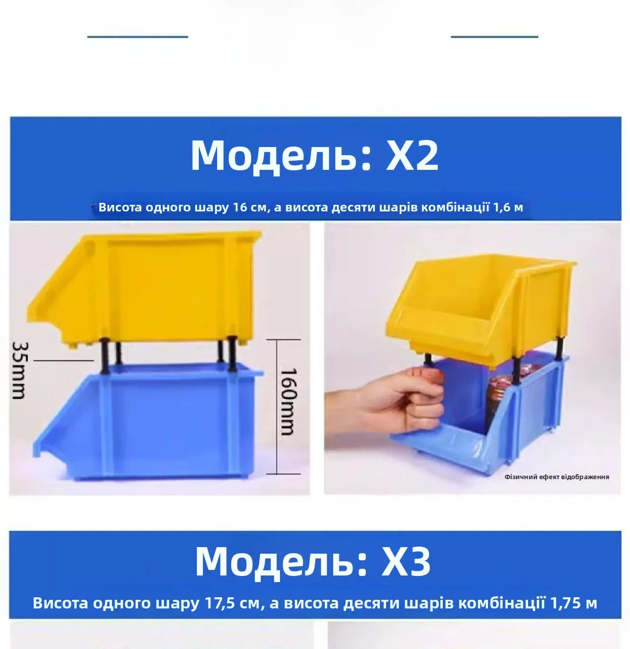 Plastic Combination Hardware Screw Storage Box Parts Organizer Toolbox Warehouse elf Storage Case Modern Sle Universal Use