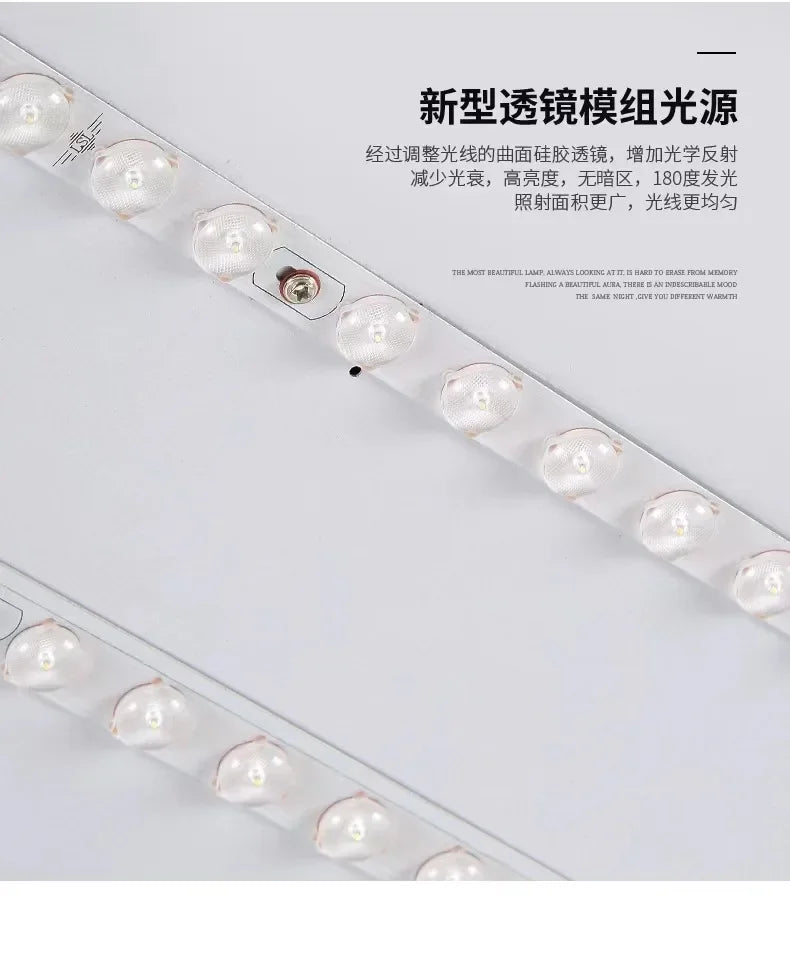 Retro Nordic Minimalist Four Head Six Head Restaurant Lighting Living Room Bedroom Lighting Room Ceiling Light Cross border