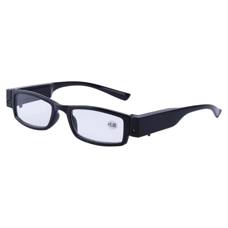 Multi Strength LED Reading Glasses Eyeglass Spectacle Diopter Magnifier Light UP New Drop Shipping