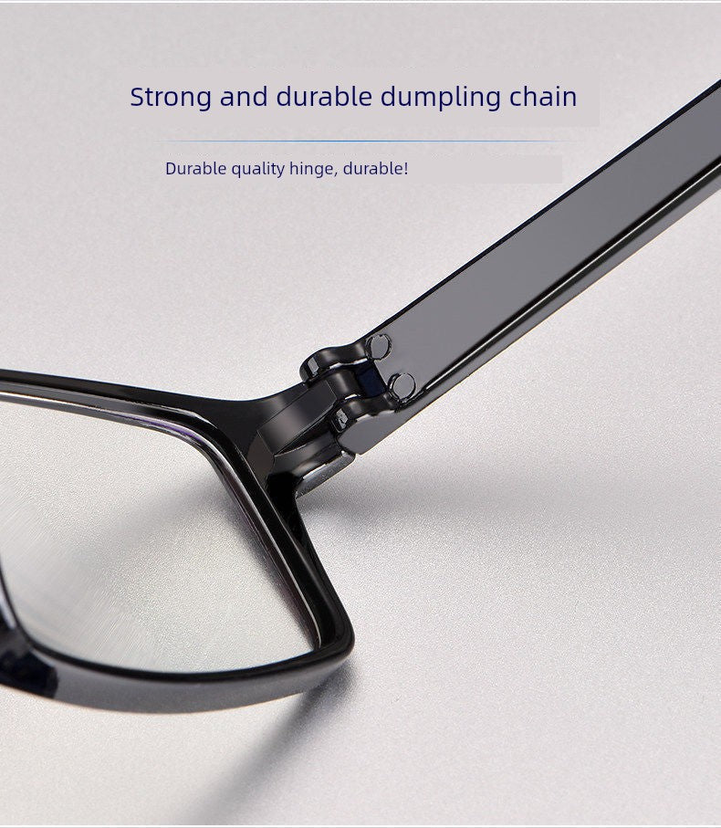 Middle-Aged and Elderly Reading Glasses Men's Dual-Use Anti-Blue Light Multi-Focus Smart Zoom Multi-Function Presbyopic Glasses Ladies