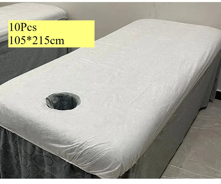 10/20/50 Pieces Disposable Elastic Breathable Non-woven Fabric Covers Thickened Spa Salon Beds Clinic Beds Massage Shop Beds