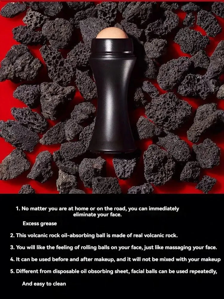 Volcano Oil Absorption Ball Oil Absorption Stick Face to Greasy Portable Oil Absorption Ball Clean Pores
