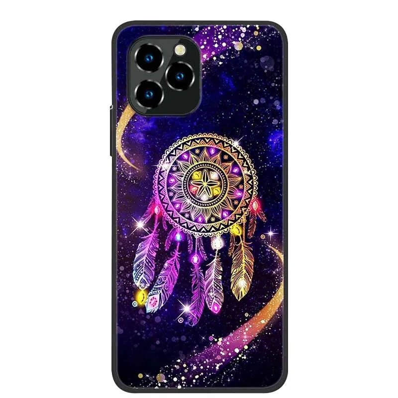 For Oukitel C21 Pro Case Luxury Silicone TPU Soft Cover Phone Case For C 21 pro coque Shockproof Protector Cartoon Capa Funda