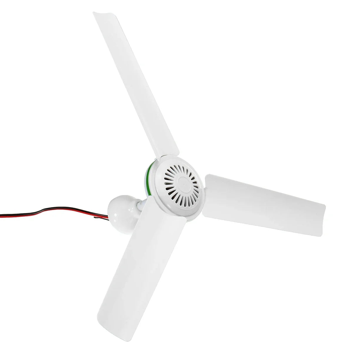 12V 6W Solar Ceiling Fan Environmental-friendly Solar Powered Cooling Fans Small Air Conditioning Appliances Portable Ac