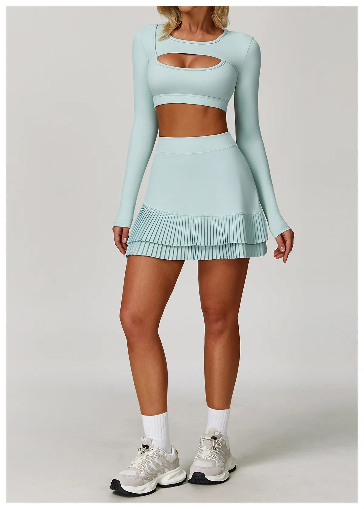 High Waist Sports Short Skirt Lined Shorts Women Fitness Yoga Quick Dry Running Sport Skirts Tennis Skirt Golf Wear for Women