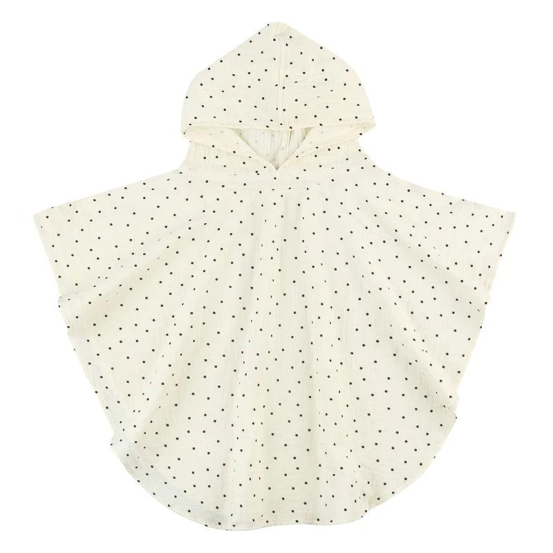 Pure Cotton Baby Towel Solid Color Muslin Baby Hooded Bath Towel Kids Newborn Swim Beach Bathrobe Quick Dry Facecloth Baby Stuff