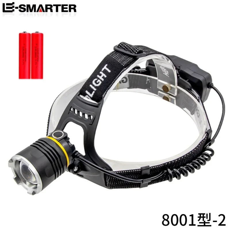 XHP90 Sensor Headlight High Power LED Headlamp Rechargeable Flashlight Built-in 18650 Battery Fishing Camping Head Lamp