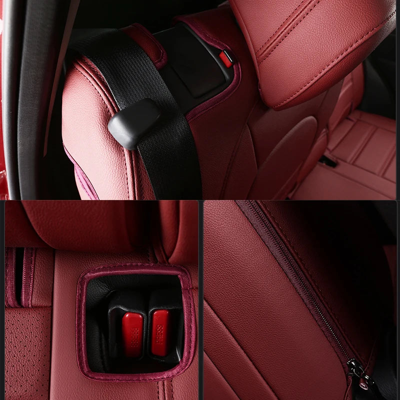 Custom Car Seat Cover For Mazda 3 Bk Bl Cx4 Cx7 6 Cx3 Cx30 Cx5 Atenza Luxury Leather Man Woman Gifts Auto Interior Accessories